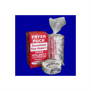 Fryer Puck 401304001 4oz Deep Fryer Cleaner Tablets 5 Tabs/Box 